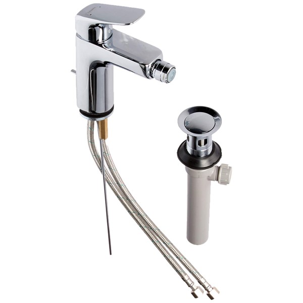 hansgrohe 71200001 Logis 6-inch Tall 1 Bidet Faucet in Chrome