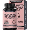 Beyond Vitamins | Picolinato de Cromo con Canela, Cápsulas VCaps,