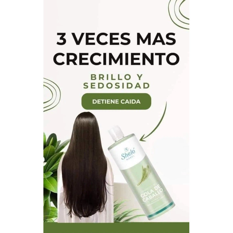 Shampoo Cola Caballo Shelo Nabel