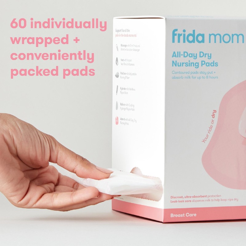 Frida Mom Nursing Pads, Disposable Nursing Pads with Ultra Absorbency,