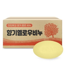 Fragrance yellow soap 130g x 40 large capacity wash soap commercial soap sauna soap hard soap / 향기 옐로우 비누 130g x 40개 대용량 세수비누 업소용비누 사우나비누 단단한비누