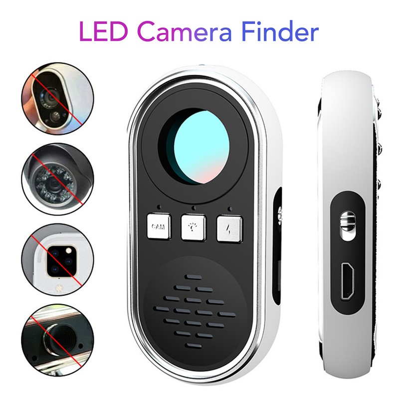 Camera Detector Vibration Alarm Prevent Theft Portable LED Mini Camera