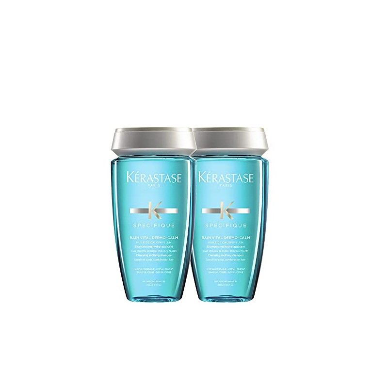 KÉRASTASE SPECIFIQUE DERMO-CALM BAIN VITAL SHAMPOO 250ML DUO