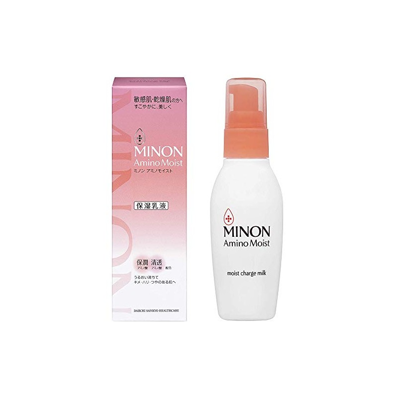 Minon Amino Moist Moist Charge Milk - 100g (Green Tea