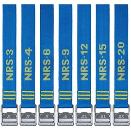 NRS 1.5" Heavy Duty Straps 20' Pair Iconic Blue