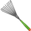 Garden Hand Rake – 15.25" Long x 6" Wide –
