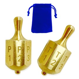 Fuoequl Put and take Ante-up Game of Chance Gambling top dice Type Game 2pc