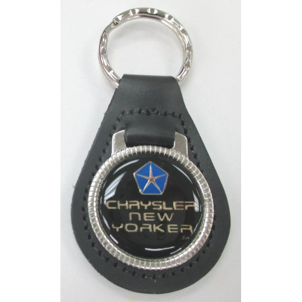 KRS CHRYSLER NEW YORKER Leather #3371 Key Ring 1989 1990