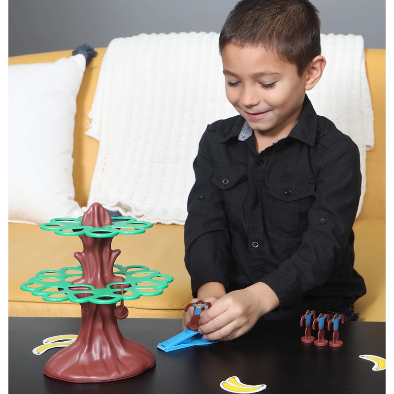 Pressman Jumpin' Monkeys: Catapult Your Monkeys Into The Tree to