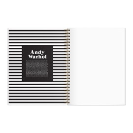 Andy Warhol Inspirational Sketchbook: Includes 12 Full-Color Pages of Artwork & Quotes From Andy Warhol