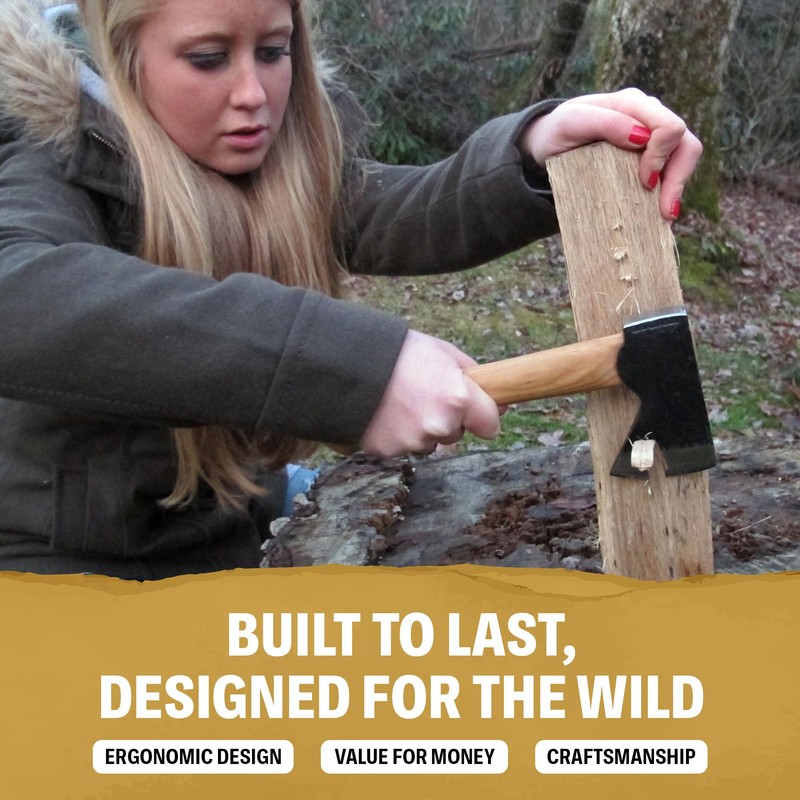 Condor Tool & Knife Scout Hatchet 1 Lb W/Leather Sheath