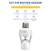 Glomora E27 Sensor Lights Socket, Motion Sensor Light Socket 10-300