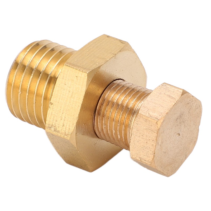 M14x1.5 to 1/8in NPT Oil Pan Plug Adapter Water Temperature