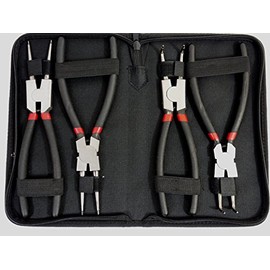 Professional Circlip Pliers Set 4 Piece Circlip Pliers 175 mm