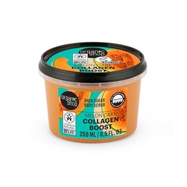 Organic Shop Collagen Boost Shea Sugar Body Scrub. Melon Care, 250 ml
