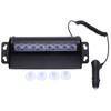 LED Car Strobe Light Flashing Warning Lamp Red Blue Color