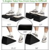 Slant Board 3pcs Squat Wedge Calf Stretcher Incline Board, 5