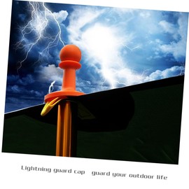 KOMBIUDA Tent Combination Kit 4pc Set Pole Support Tarp Grabbers Outdoor Protector