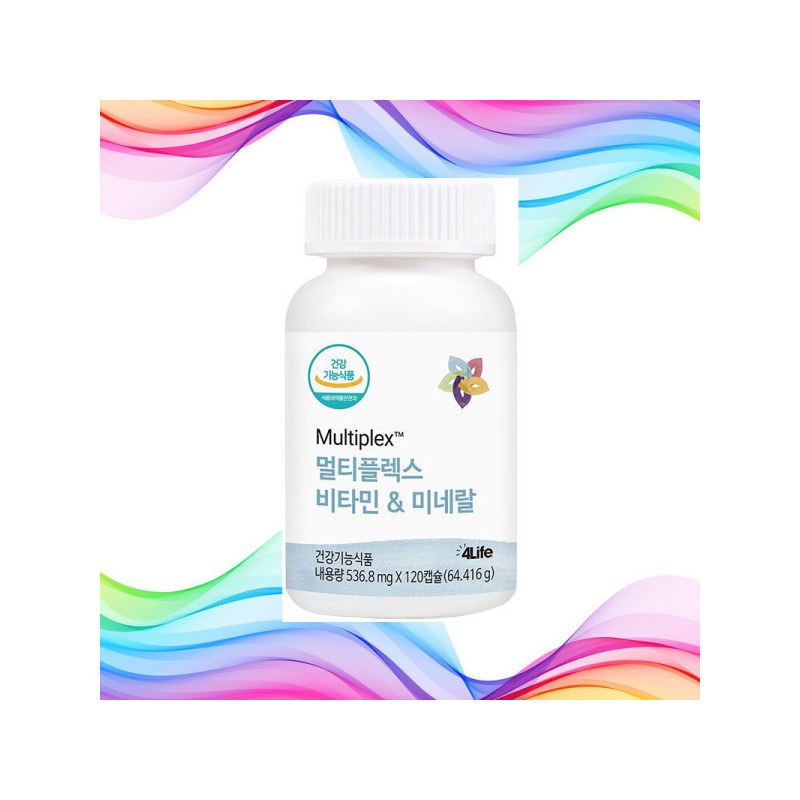 ForLife Multiplex Vitamin Mineral 120 Capsules / Multivitamin / 포라이프