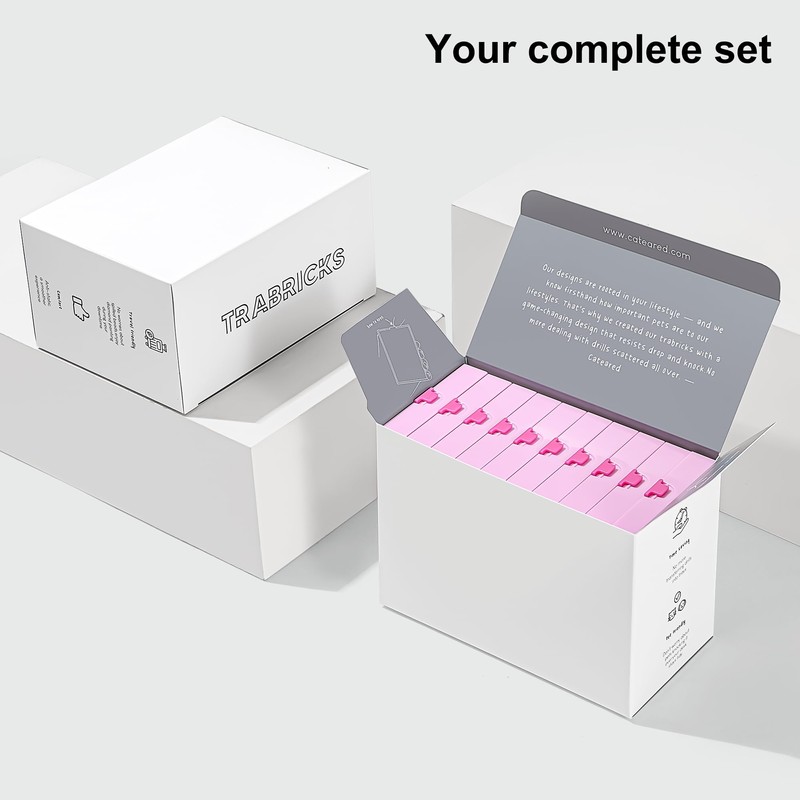 CATEARED 2 in 1 Stackable Diamond Painting Trays with Lids