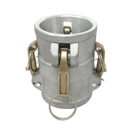 Gloxco Aluminum Type DD Cam and Groove Fitting Spool Coupler, 2" Female Camlock Coup...