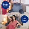 ComfortSpa Reading Pillow for Bed Adult Size, Back Rest Pillow