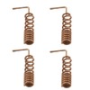 PZRT 4PCS Phosphor Bronze Built-in Spiral High Gain Digital Spring