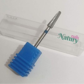 Natury Nails Tungsten Carbide Drill Bit for Nail Lathe Manicure Pedicure Enamel, Acrylic Nails and Gel Nails Rotary Drill (Medium Grain)