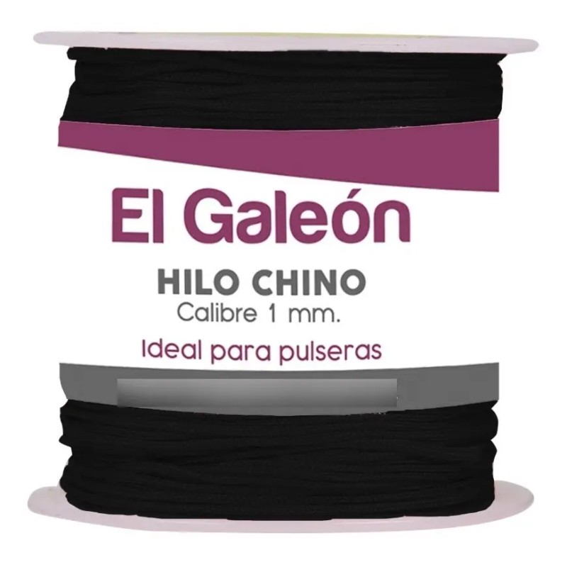 Rollo Hilo Chino 1 Mm Pulsera Bisutería Joyería 50 Metros