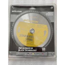 Evolution Power Tools Stainless Steel Cutting TCT Saw Blade 9-Inch x 60 Tooth