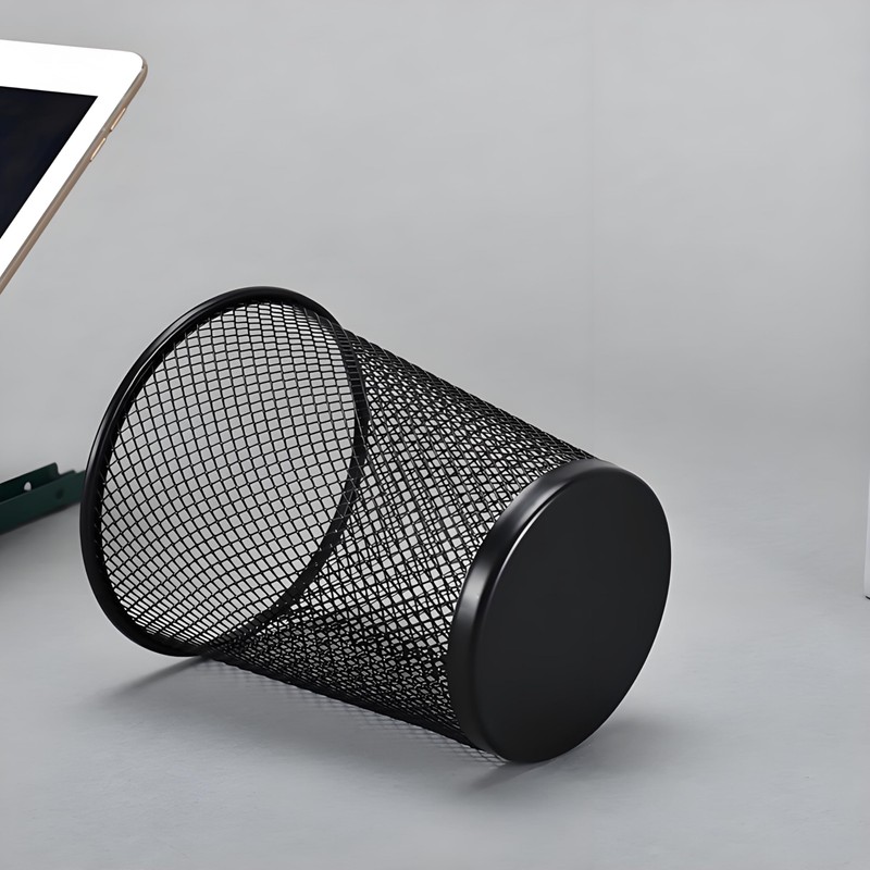 AIMI Pencil Case 2pcs Large Capacity Container Metal Mesh Pen