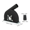 Angle Grinder Dust Shroud PVC Wear Resistance Cutting Dust Cover