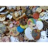 Pack of Random MIxed Assorted Buttons, approx 75g