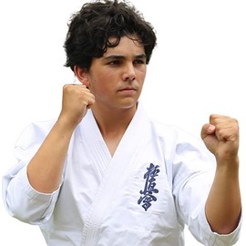 Victorbudo USA 14oz Kyokushin Karate Uniform Kids gi & Adult Martial Arts uniform Unisex Karate Gi White Color Size 5