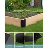 Alffun 12 Pcs Metal Raised Garden Bed Corner Brackets, 11"