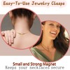 Kcctoo Magnetic Necklace Clasps and Closures - Gold and Silver