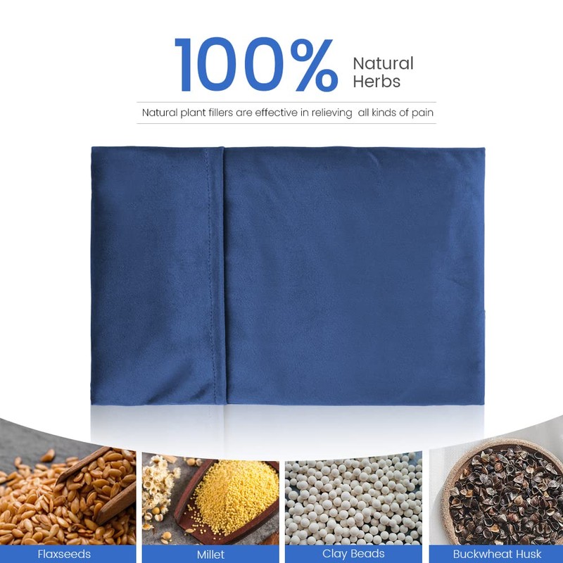 Heating Pad Microwavable with Washable Cover, 8 x 12 Multipurpose