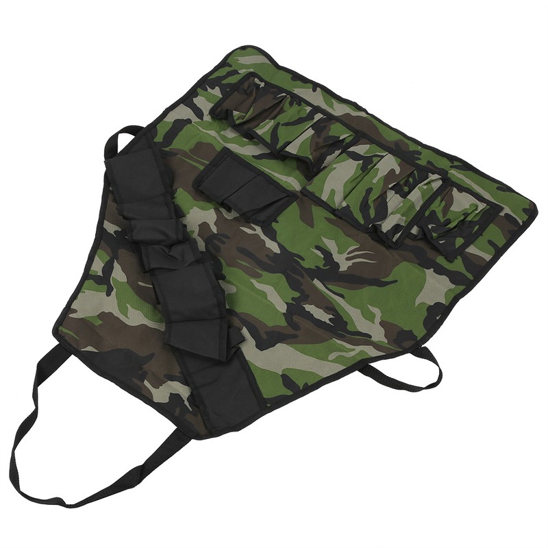 MultiFunction BBQ Apron Waterproof Dirt Resistant Cooking Apron with MultiPocket