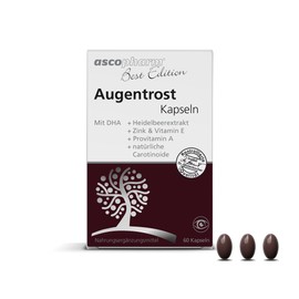 Augentrost Kapseln | Mit DHA - Docosahexaensäure - | Nahrungsergänzung | 90 Kapseln