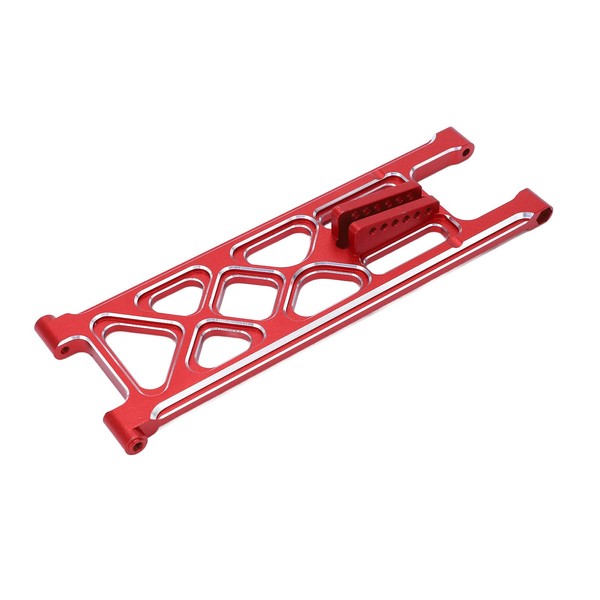 RC Wheelie Bar Truss, 2 Colors, CNC Aluminium Alloy Race Wheelie Bar Set for LOSI 1/10 22S 2WD Drag Car(Red) Body Parts