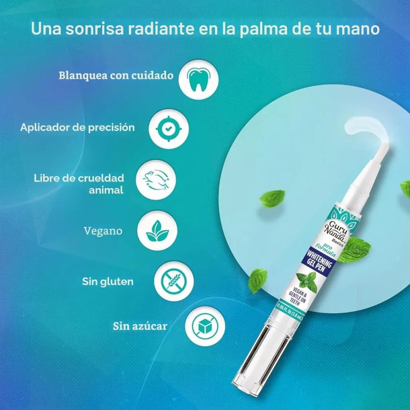 Guru Nanda Gel Pen Blanqueador 1 Unidad 5ml Para 20