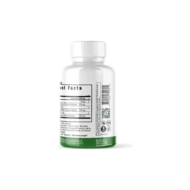 Nature's Fusions Nutri L Suplemento Con 5mg Ergothioneine