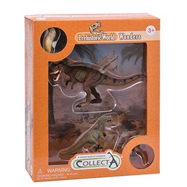 Collecta Dinosaur Wonders T-Rex and Velociraptor Figure