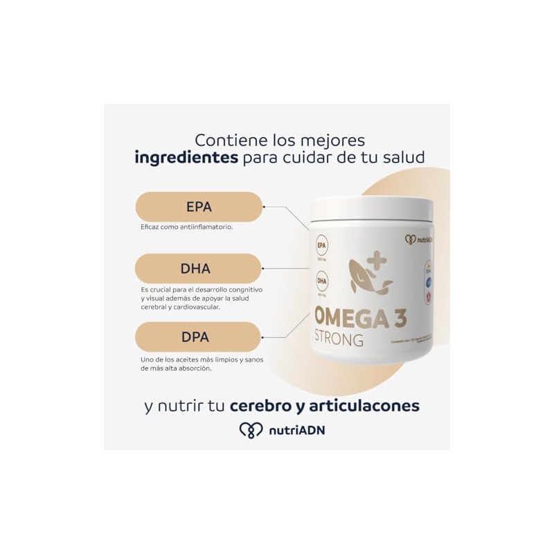 Nutriadn Omega Strong Platinum Epa 1000 Dha 660 Dpa 110