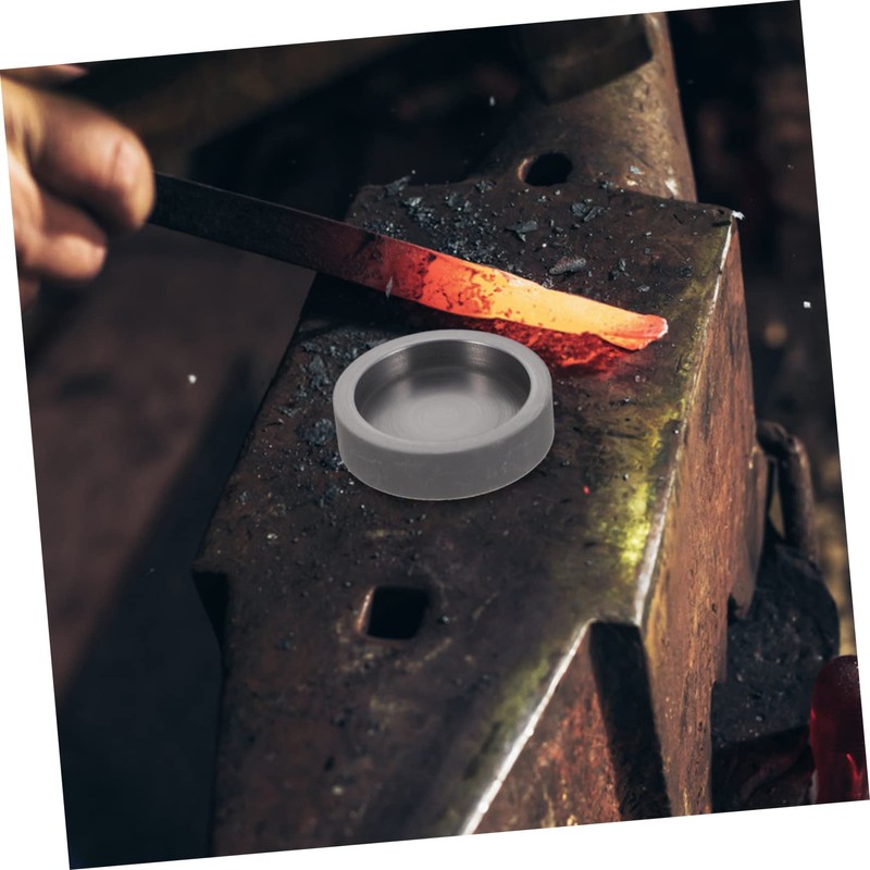 5PCS Round Graphite Ingot Mould Crucible Mould for Casting Silver