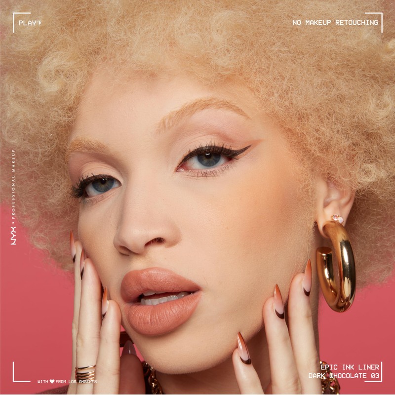 NYX PROFESSIONAL MAKEUP Epic Ink Liner, Waterproof Liquid Eyeliner with