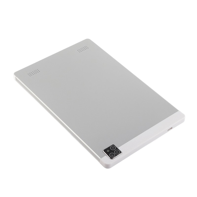 8in Tablet Silver Expandable 128GB Support Calls 4GB 64GB RAM