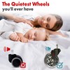 SEDDOX Office Chair Wheels Replacement Set of 5 - Desk