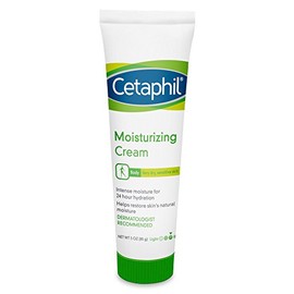 Cetaphil Fragrance Free Moisturizing Cream for Very Dry/Sensitive Skin, 3 Ounce