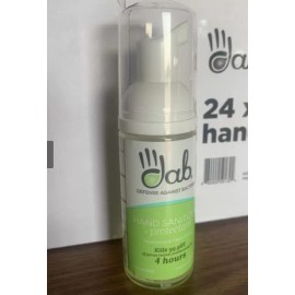 Dab Lot of 2 Foaming Hand Sanitizer 45ml Per By Dab.  Fragrance Free